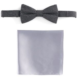 Apt. 9 Pre-Tied Bow Tie & Pocket Square Set